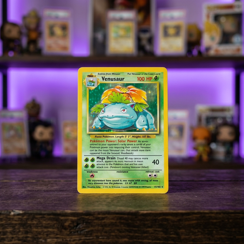 1999 Pokemon Base Set Venusaur Holo #11